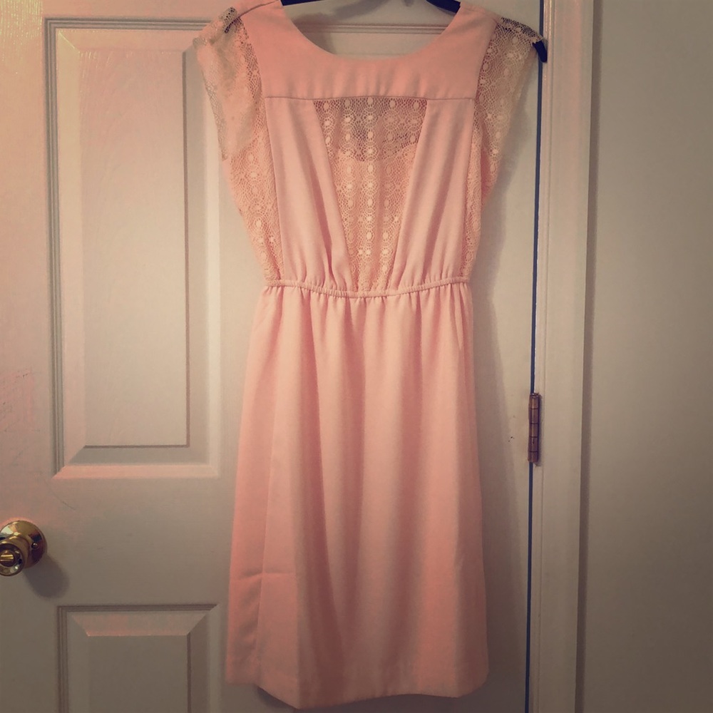 Madison Jules light pink dress